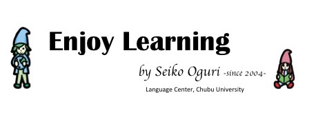 Seiko’s Diary ~Enjoy Learning-